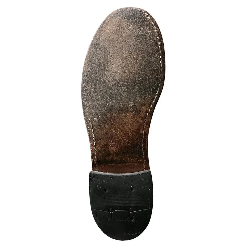 Wolverine 1000 Mile Mens Brown Leather Boots Made in‎ USA W05301 Size 10.5 D